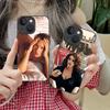 Чехол для мобильного телефона Моника Беллуччи для iPhone 16 15 14 13 12 11 X XR XS 8 7 Pro Max Plus Mini Цветная печать Силиконовый смартфон