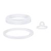 Set of 3/4pcs Water Bottle Silicone Sealing Gasket Replacement for Thermoflask 64oz Insulated Stainless Steel Cup Lid