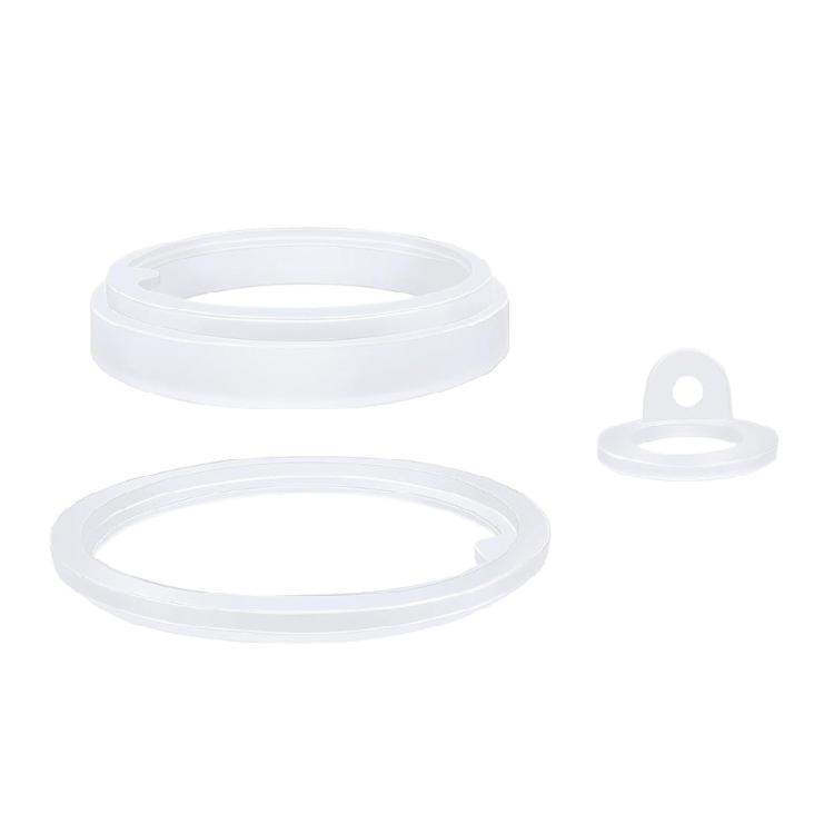 Set of 3/4pcs Water Bottle Silicone Sealing Gasket Replacement for Thermoflask 64oz Insulated Stainless Steel Cup Lid