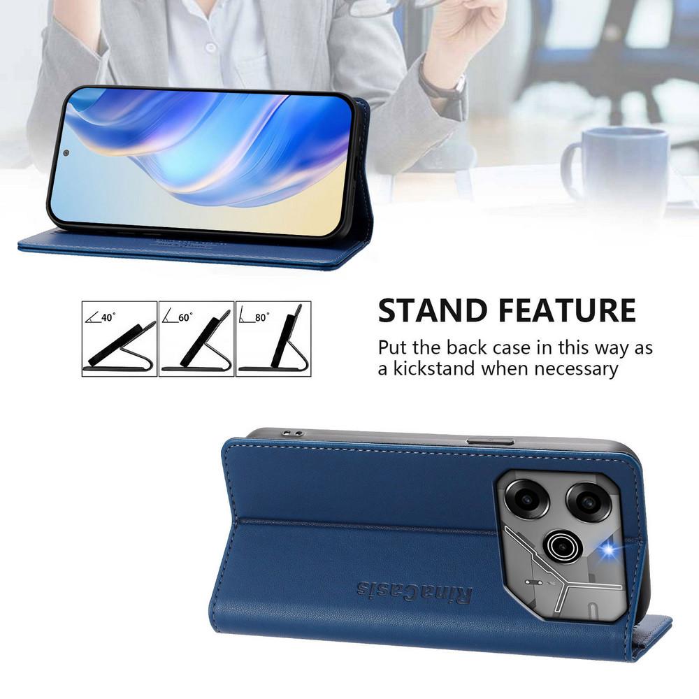 Магнитный чехол-книжка Pova 6 Pro 5G для Tecno Pova 6 Neo Кожаный кошелек-книжка Эти Pova 4 Pro 5 6 Neo 3 2 Роскошный чехол Противоударный