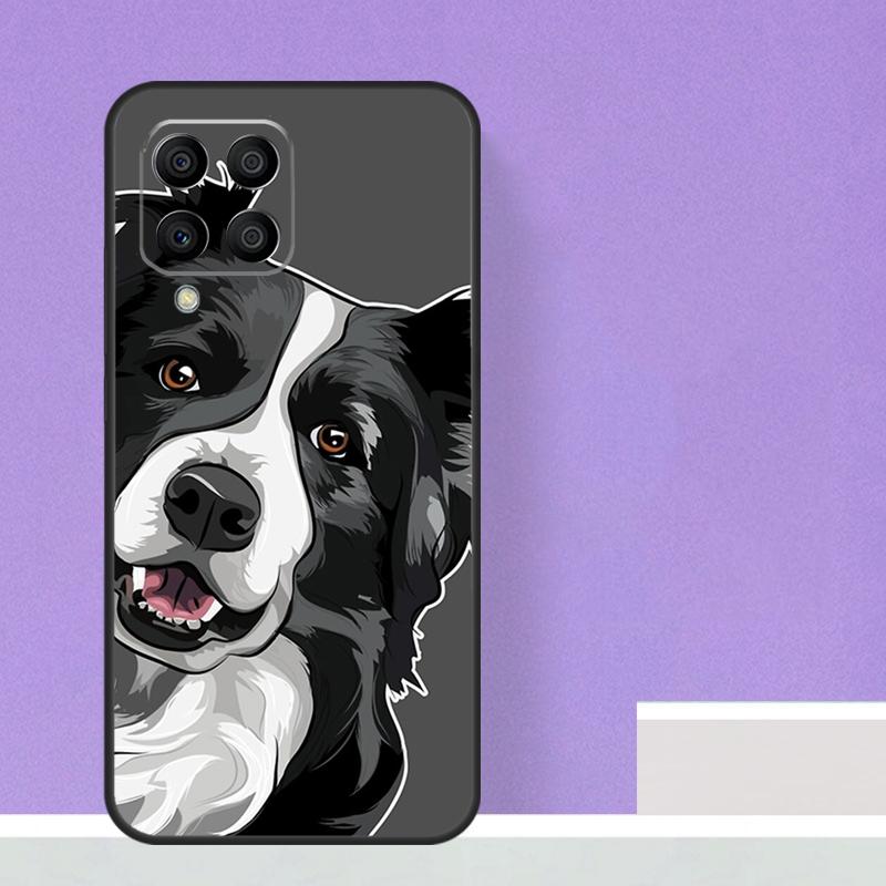 Чехол для телефона Samsung Galaxy M23 M20 M32 M52 M56 M16 M36 M54 M34 M14 M35 M55 M15 M11 M31 M13 M53 с изображением бордер-колли