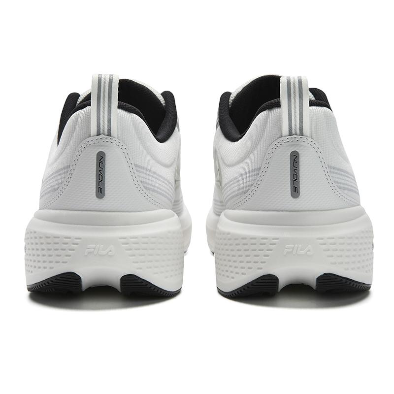 Fila Nuvole 3+ Run S Удобные Классические Универсальные Спортивные Амортизирующие Дышащие Низкие Кроссовки Мужские кроссовки Белые Черные A12M541108FBB