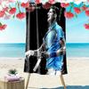 Novak Djokovic Fighter Beach Towel, Large Soft Quick Dry Towel for Beach Camping Swimming