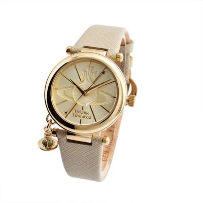 Часы Orb Pop 32MM Quartz Cream Cream VV006GDCM [Vivienne Westwood] [Товар]