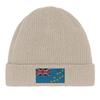 Bonnet Drapeau Tuvalu En Beige