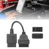 Простая установка Диагностический кабель OBD2 9-контактные интерфейсы для быстрого и точного обслуживания автомобиля Сброс кодов неисправностей
