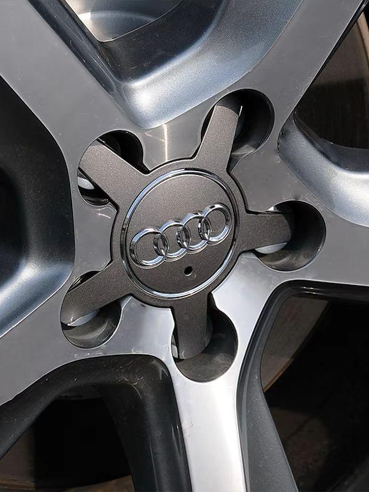 4pcs 135MM 60mm 61mm 68mm 69mm Car Styling Badge Wheel Center Cap Hub Covers For Audi A3 A4 A5 A6 A7 A8 S4 S6 4F0601165N