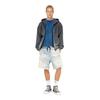 Jogger Shorts Diesel D-BOXY-NE Men's Denim Look Print Sweat Feel Red Logo A03934068XM
