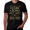 The Name of the Father Son Holy Ghost Is Jesus Christ TShirt Stylish Print Short Sleeve Tee