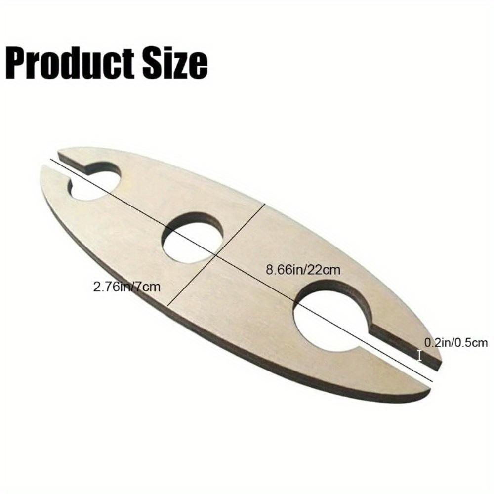 4 шт. Уникальная деревянная подставка для вина - Винные аксессуары для домашнего бара, ресторана, KTV, свадебный подарок, сувенир для вечеринки - Персонализированные креативные поделки,