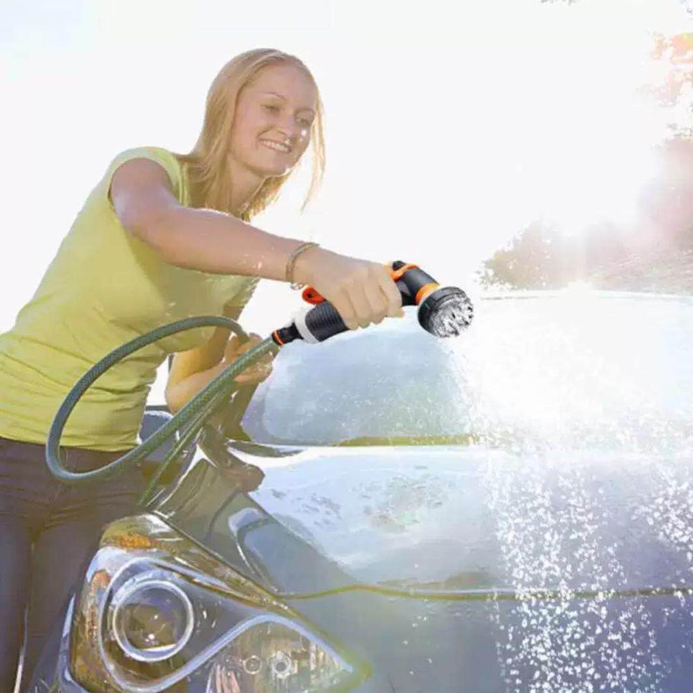 Watering Gun Garden Nozzle Hose Nozzle Adjustable Nozzle Water Garden High Pressure Sprayer ADM