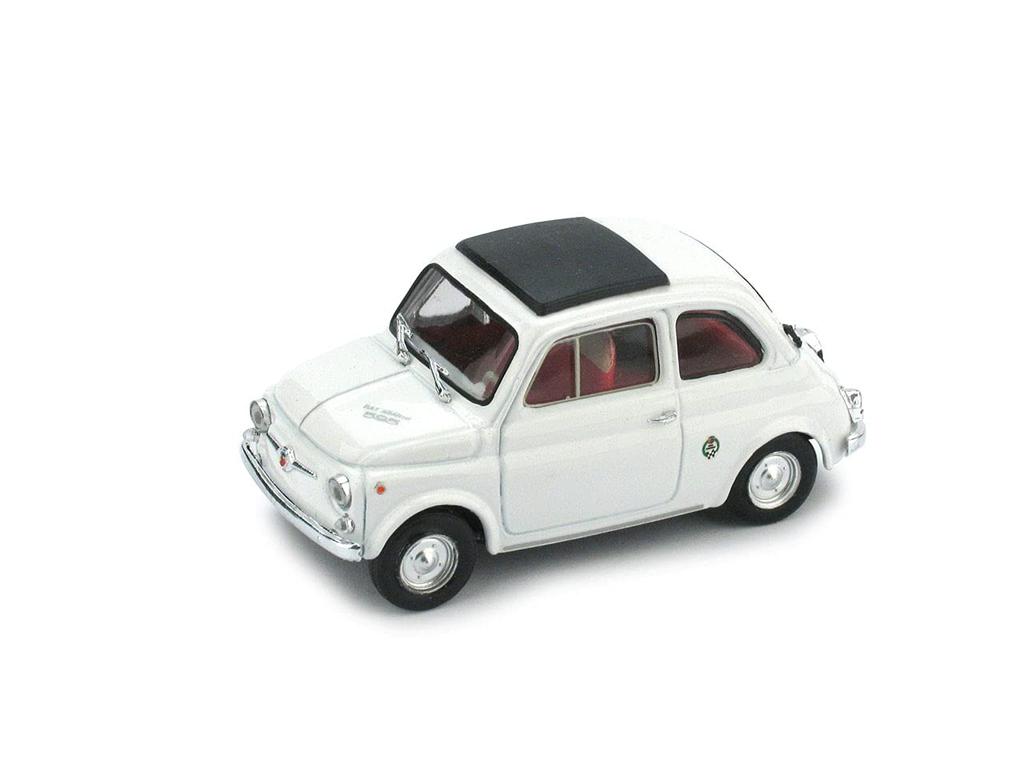 BRUMM 1/43 FIAT ABARTH 595SS STRADALE 1965 White