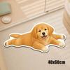 3D Shaped Cat-Shaped Area Rug Special-shaped Diatom Mud Mat New Dog Shaped Rug  Home Floor Decor