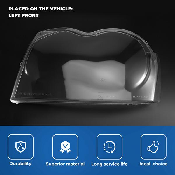 07-10 Jeep Grand Cherokee Left Headlight Cover