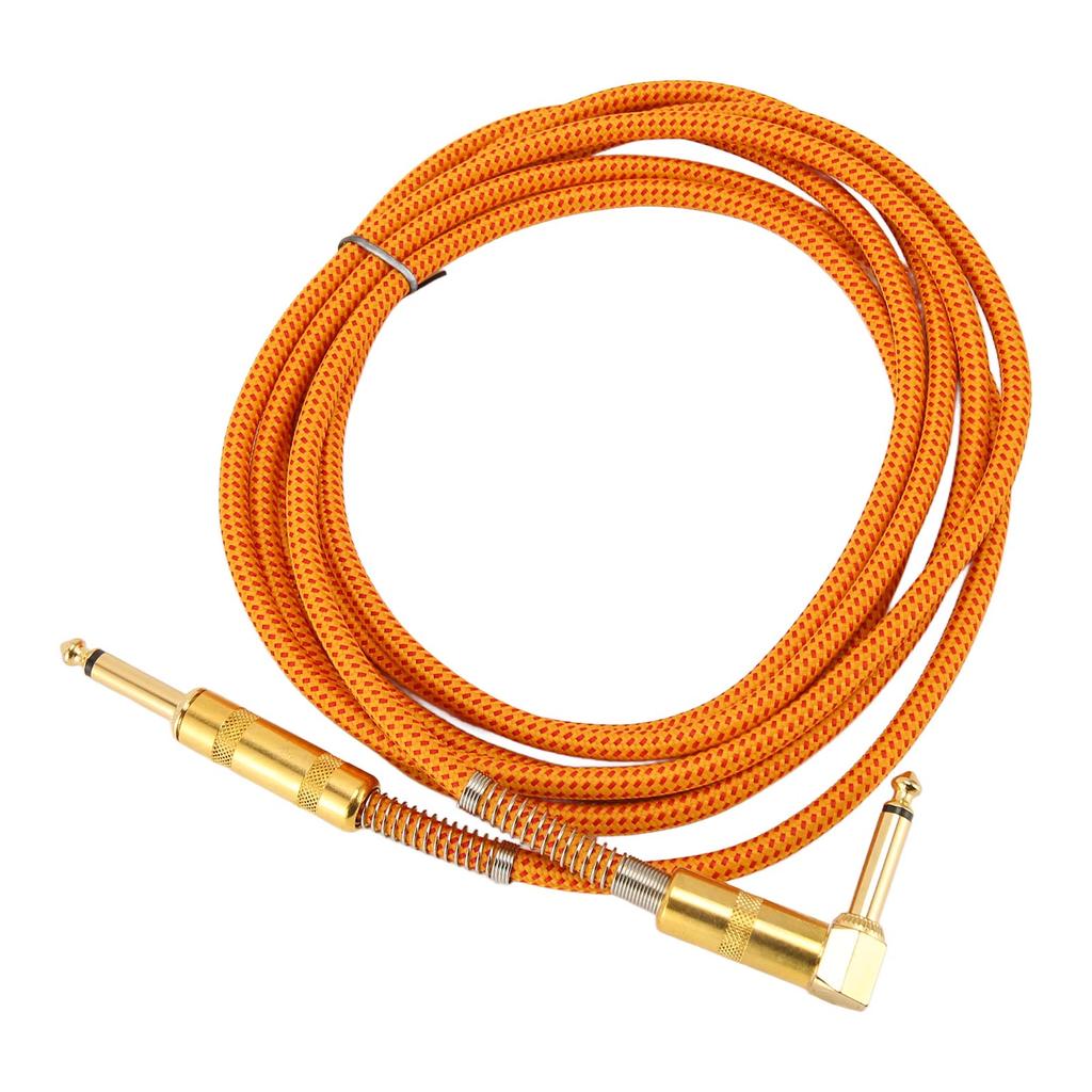 Инструментальный кабель 1/4 дюйма прямой штекер 6,35 мм стерео звук гитарный кабель бас гитарный усилитель шнур для электрогитары бас гитары