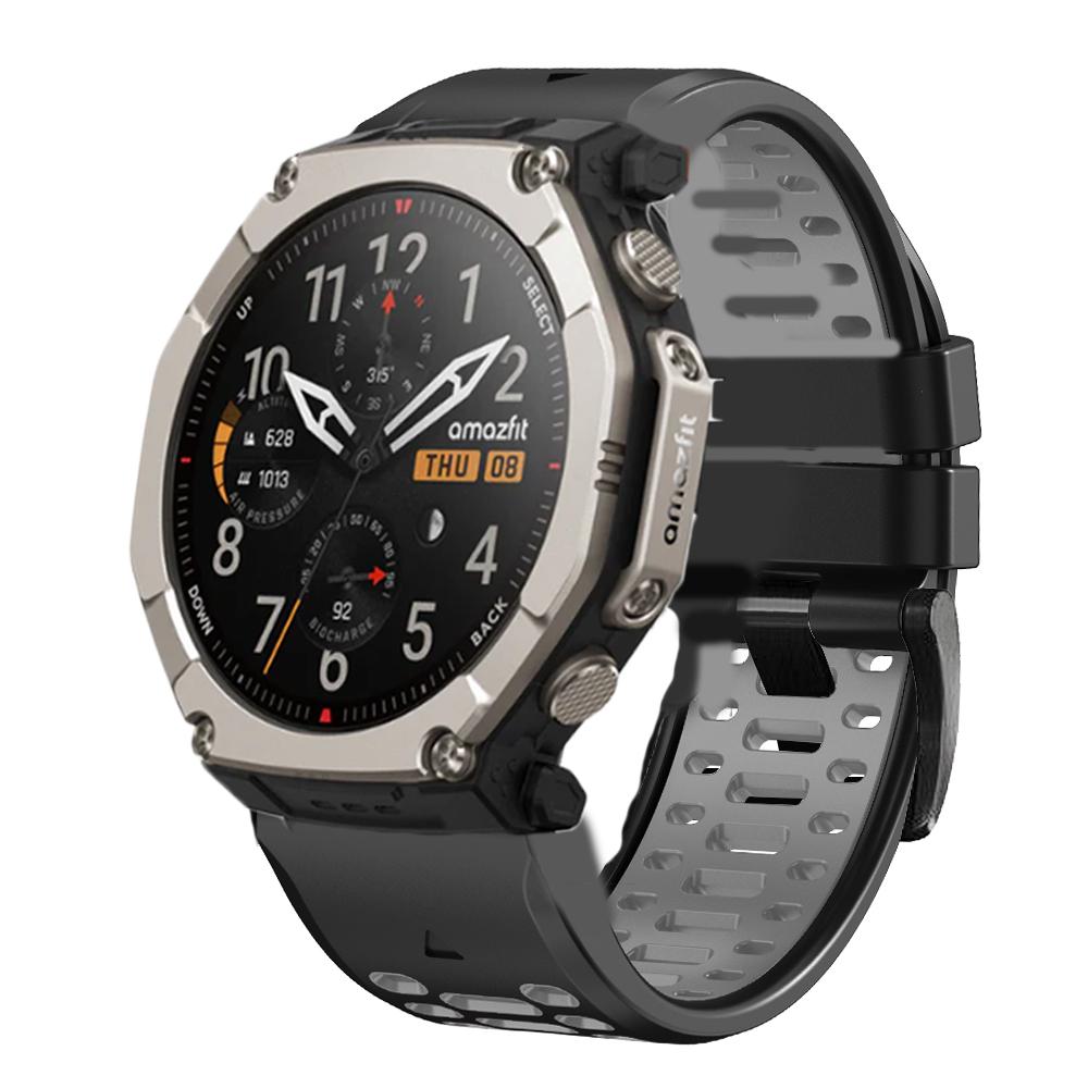 Для Amazfit T-Rex Ultra 2 51 мм Ремешки Силиконовый Ремешок для Часов 26 ММ Quickfit Ремешок для Часов Спортивный Носимый Correa Браслет для Умных Часов