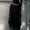 Женские весенние брюки с высокой талией, корейский стиль, на кулиске, широкие штанины