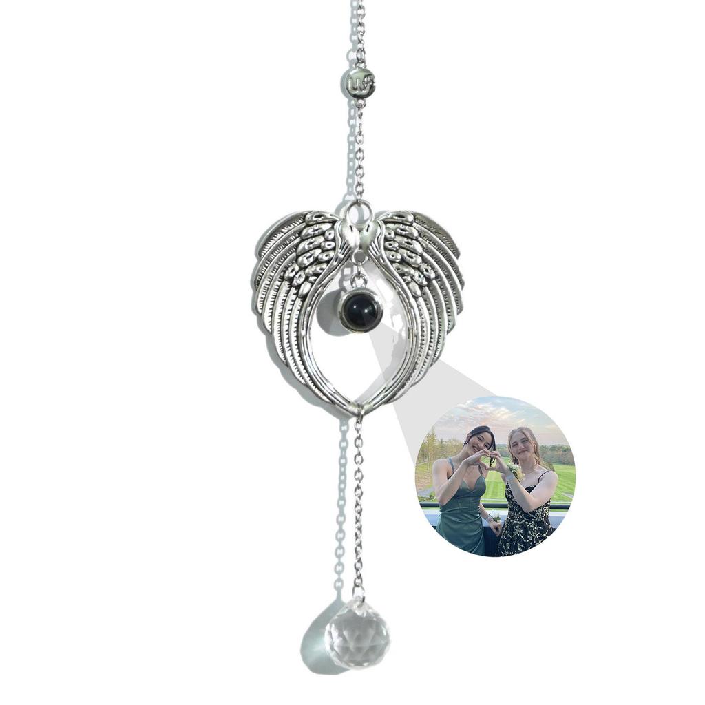 Проекционная подвеска-ожерелье "Бабочка" - "Я люблю тебя" на 100 языках