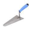 Кельма для кладки, эргономичная, мягкая, резиновая ручка, штукатурный шпатель из углеродистой стали для стен, пола