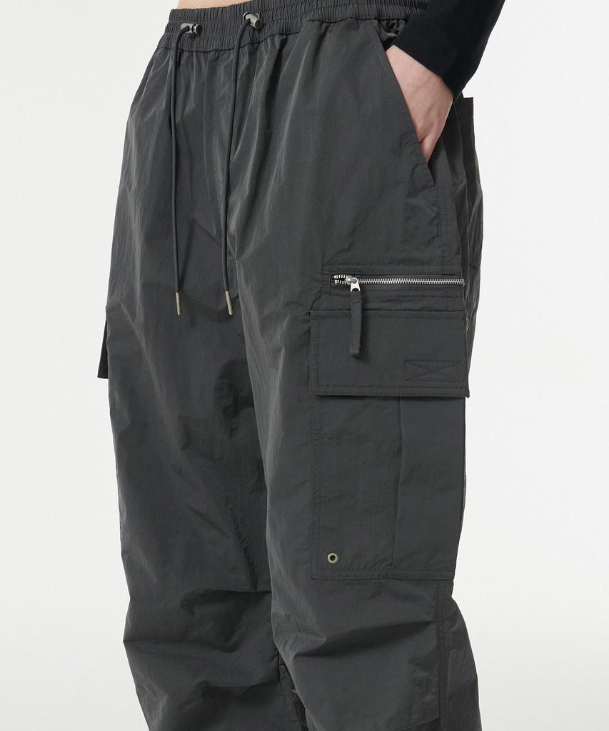MUSINSA STANDARD WOMAN Women'S Bright Parachute Cargo Pants [Dim Grey]