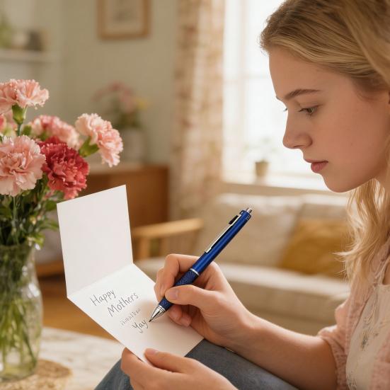 Автоматическая ручка-сенсор Многоцветная шариковая ручка Ручка для гладкого письма Сменные стержни Металлическая ручка для подписи