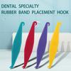 10 шт., стоматологические ортодонтические эластичные россыпи для брекетов, резинки для установки крючков, лигатуры, кольца для галстука, россыпи, аксессуары для стоматологии