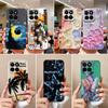 Case For Huawei Honor X8c 7S 10i 20 20e 30 30S 50 50SE 60SE 70 Lite Pro Plus Pretty Colorful Flower Liquid Silicone Anti Slip Housing For Huawei Shell