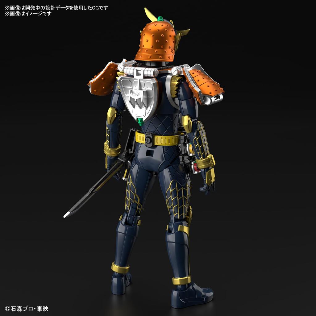 BANDAI SPIRITS Standard Kamen Rider Gaim Orange Arms Plastic Model Figure-rise Pre-Colored