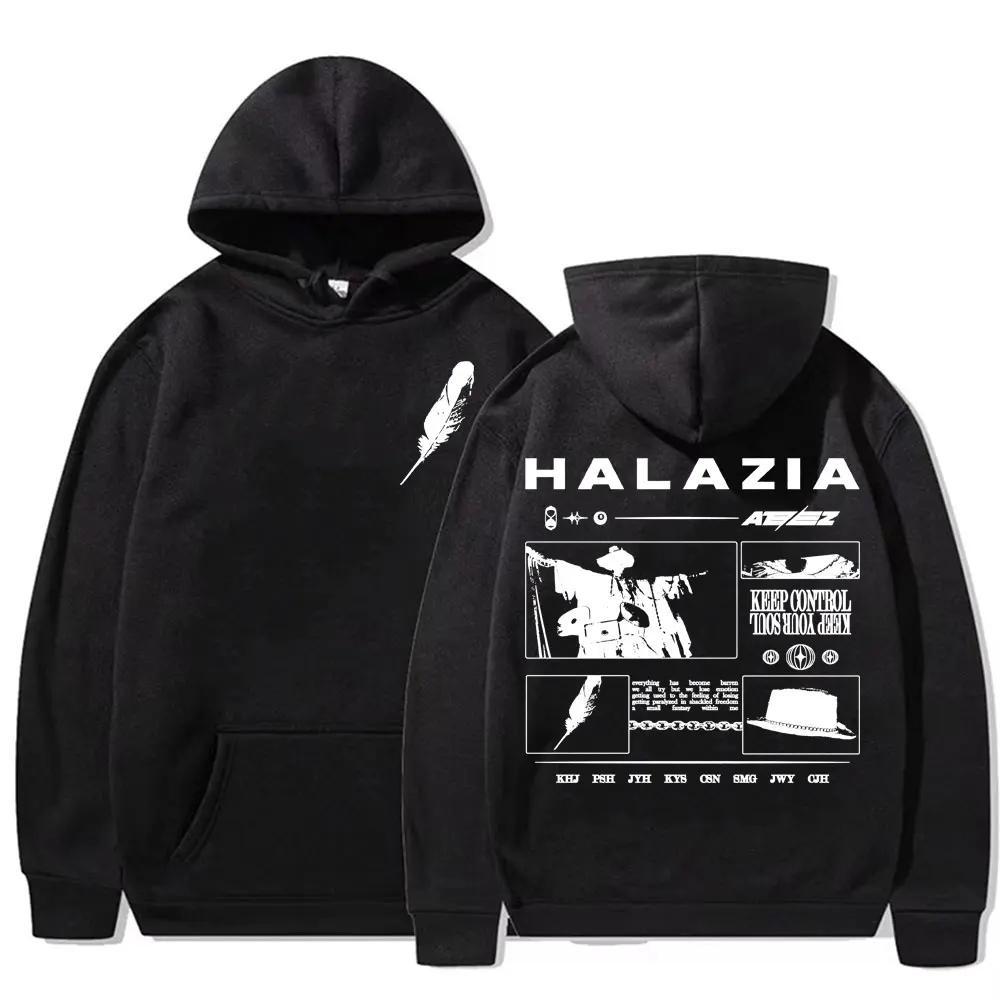 2025 Fashion Versatile Printed Casual Cotton Men's Hoodie Comfortable Street Vintage Loose Hoodie Unisex Autumn and Winter