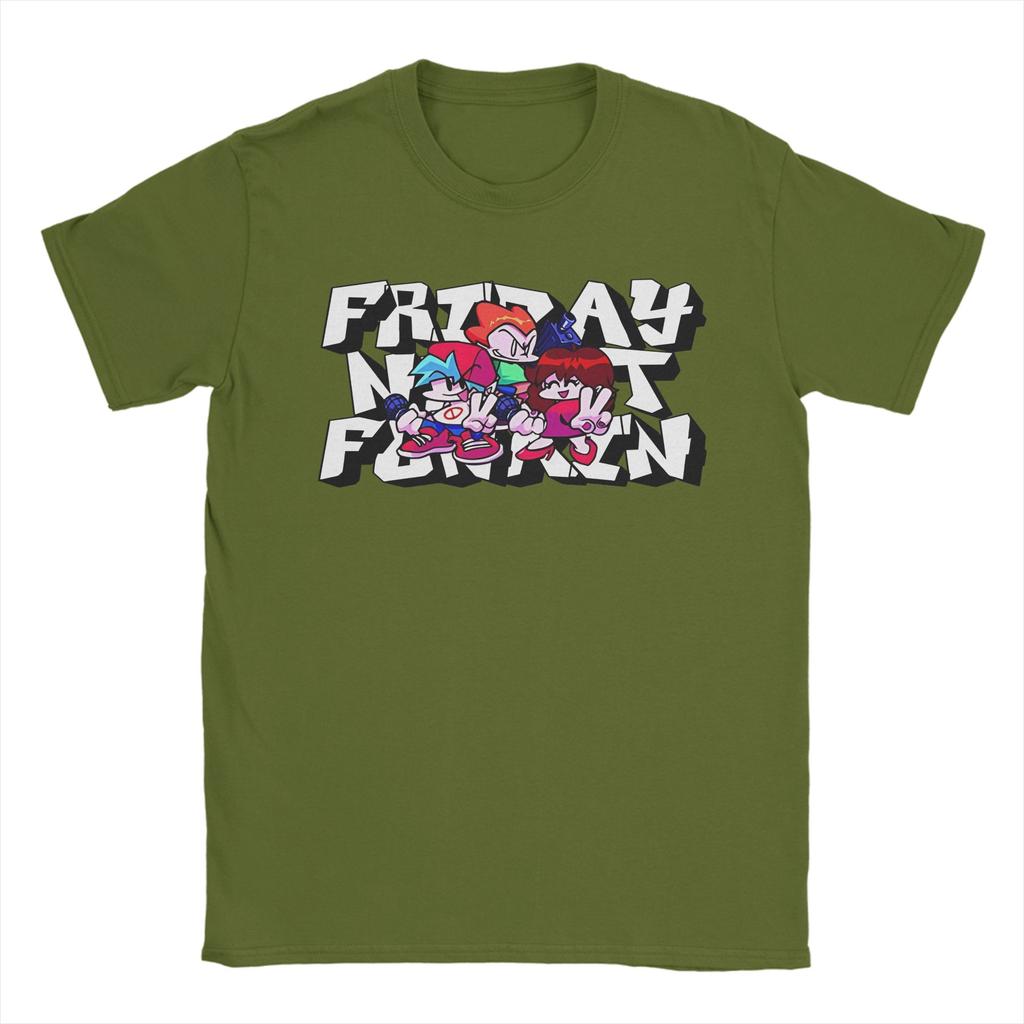 Мужская Женская Графический Принт Friday Night Funkin Граффити Футболка Т-ширт 100% Хлопок Футболки Одежда