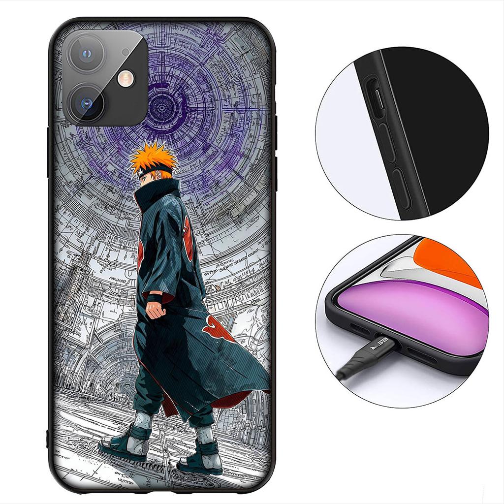 Pain Narutos Uchiha Itachi Akatsuki Phone Case for Motorola Moto G86 G14 G35 G34 G45 G55 G67 G75 G85 G24 G15 G54 G57 Power Cover