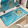 Новый коврик для стола Genshin Impact Аниме Игровой Крутой Varka Игровой коврик для мыши Заблокированный край Нескользящая резиновая игровая подставка Офисный коврик для клавиатуры и мыши