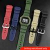 Ремешок для Casio G-Shock AQ-S810W AE-1000W SGW-400H/300H/500H W-735H W-216H MRW-200H AEQ-110W Резиновый Силиконовый Ремешок для Часов 18мм