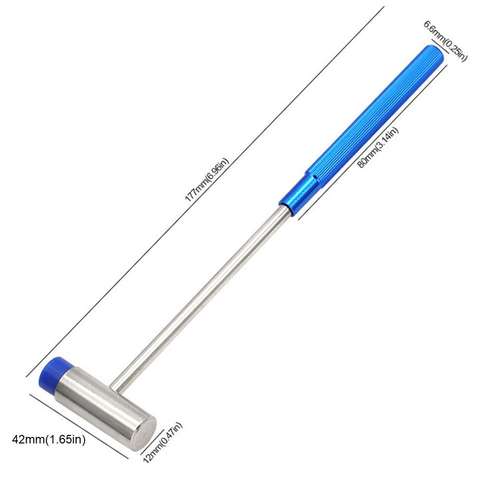 177мм Молоток Сделай сам Двухголовый Металлический Резиновый Молоток