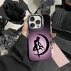 Мультяшный чехол для телефона P-Sailor Moons для iPhone 17,16,15,14,13,12,Pro MAX Черный матовый противоударный чехол