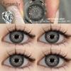 FUNSACHY 2 шт. Зеленые контактные линзы Натуральная красота Высококачественные цветные линзы Красота Косметика Макияж Ученики Глазные линзы Ежегодно