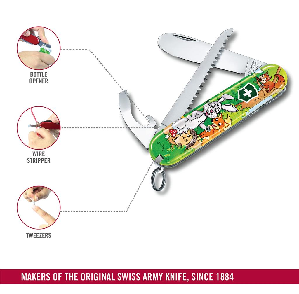 VICTORINOX My First Victorinox Animal Edition Rabbit Knife for Children Outdoor [] 0.2373.E2