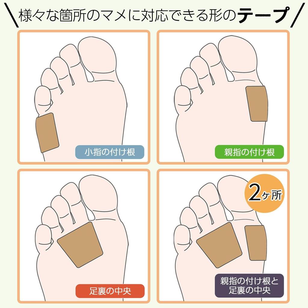 Comolife Sole Blister Protection 30 Protects Prevents Foot Made In Japan Tape, Sheets, Soles, Deodorizes, Friction, Care, Ambidextrous,