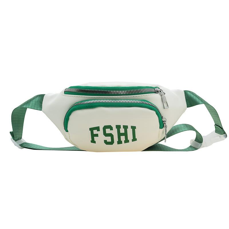 Cute Autumn Childrens Letter Chest Bag Leisure Outing Shoulder Crossbody Bag