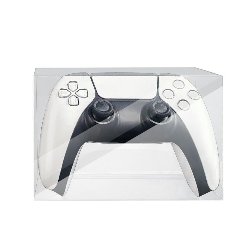 2pcs Stackable Design Controller Storage Box Universal Fit Handle Display Box for PS5/Xbox