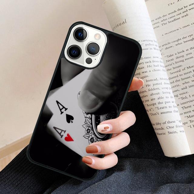 Чехол-накладка на заднюю панель телефона с изображением Туза Пик для iPhone 17 Air 16 15 14 13 11 12 Pro Max Plus Fundas Coque