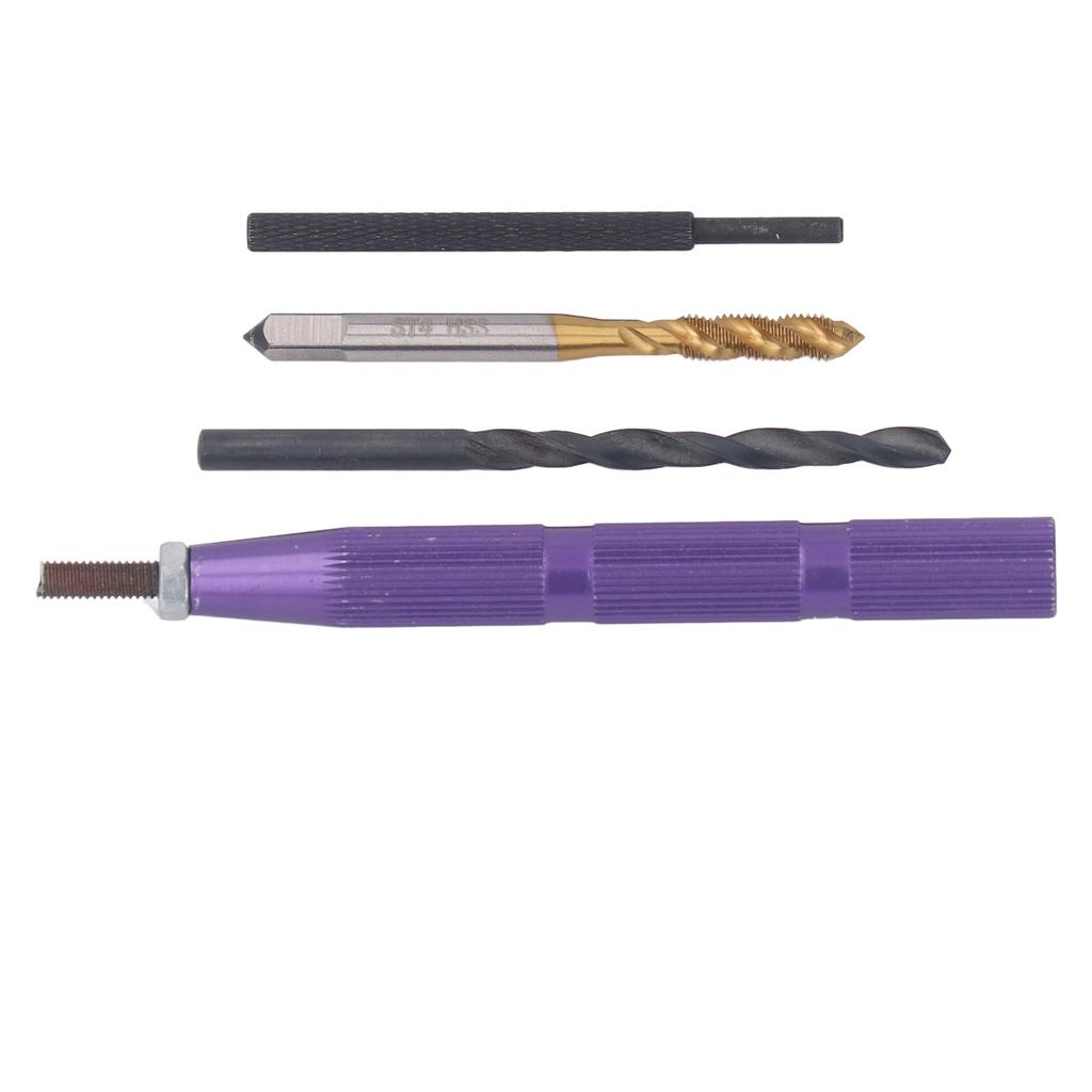 54PCS Set Metric Thread Repair Kit 304 Stainless Steel Thread Repair Insert Kit for Home