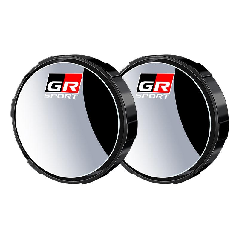 360 Degree Adjustable Blind Spot Mirror Car Auxiliary Rearview Convex Mirror Wide Angle Mirrors for Toyota Gazoo Racing Corolla TRD Yaris Auris Rav4