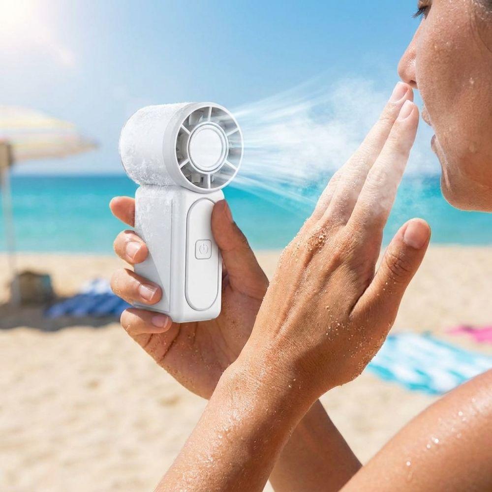 Adjustable Small Electric Fan Ultra-Quiet Pocket Fan Simple Portable Turbo Fan Outdoor Travel