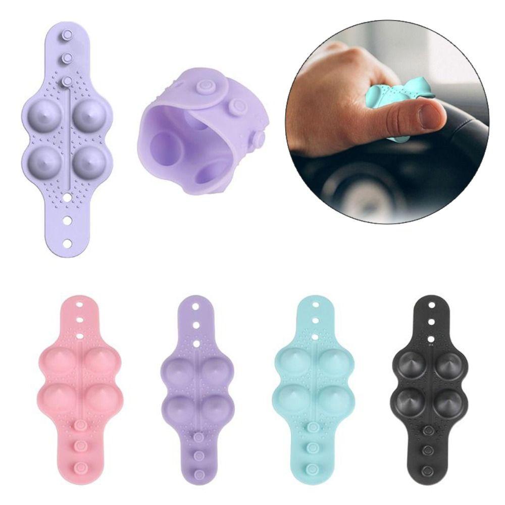Anti-Slip Steering Wheel Massage Strap Labor-Saving Steering Wheel Booster Handle  Universal Fit