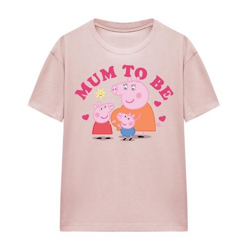 Peppa Pig Unisex Adult Mum To Be Mummy Pig T-Shirt