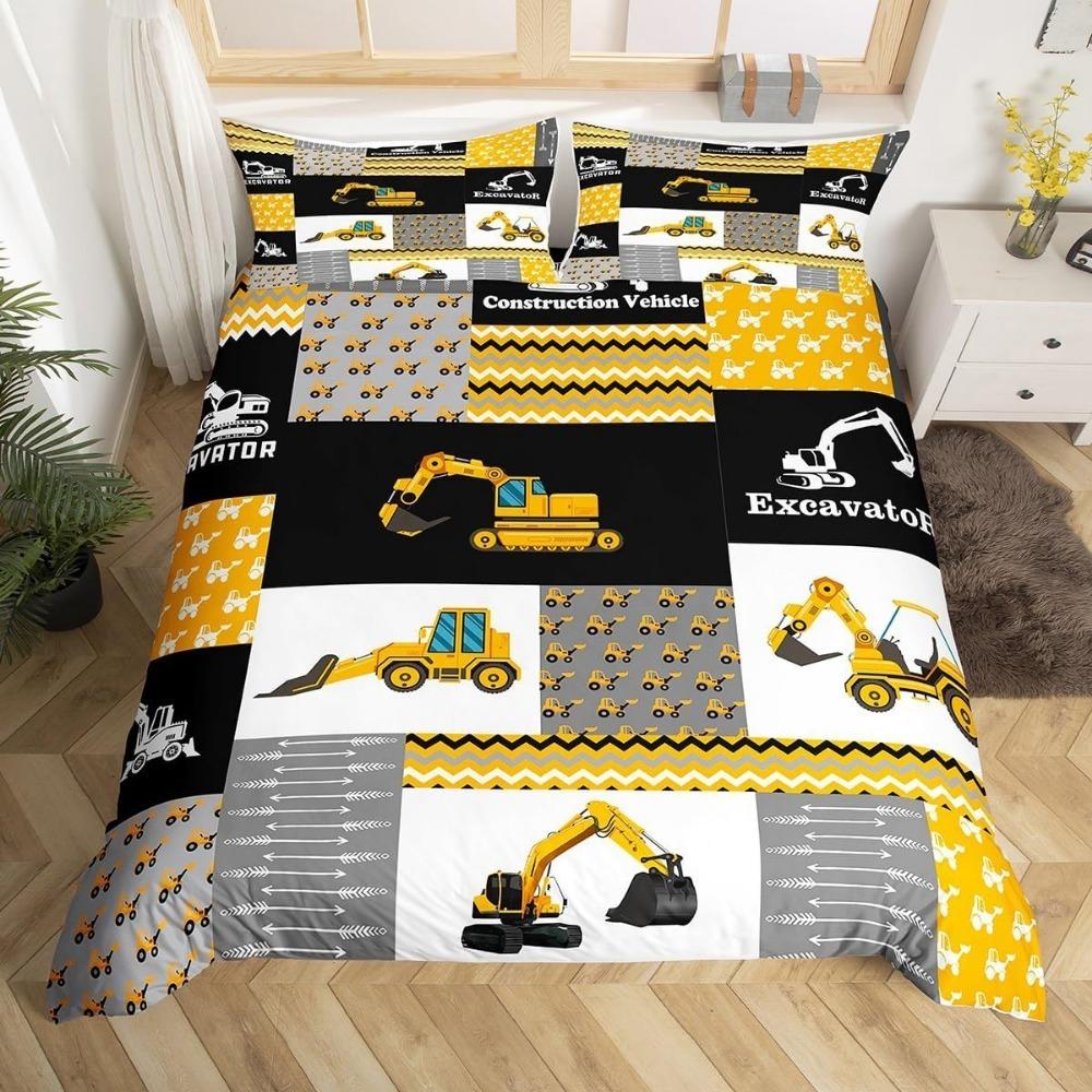 Милый комплект постельного белья с обезьянками, Декоративная простыня с мультяшными обезьянками и бананами, Детский взрослый комплект постельного белья с микрофибровой застежкой-молнией