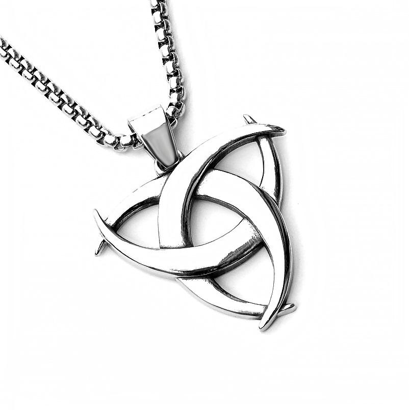 Ювелирное изделие из титановой стали, мужское ожерелье из нержавеющей стали, подарок на Хэллоуин в виде летучей мыши-вампира