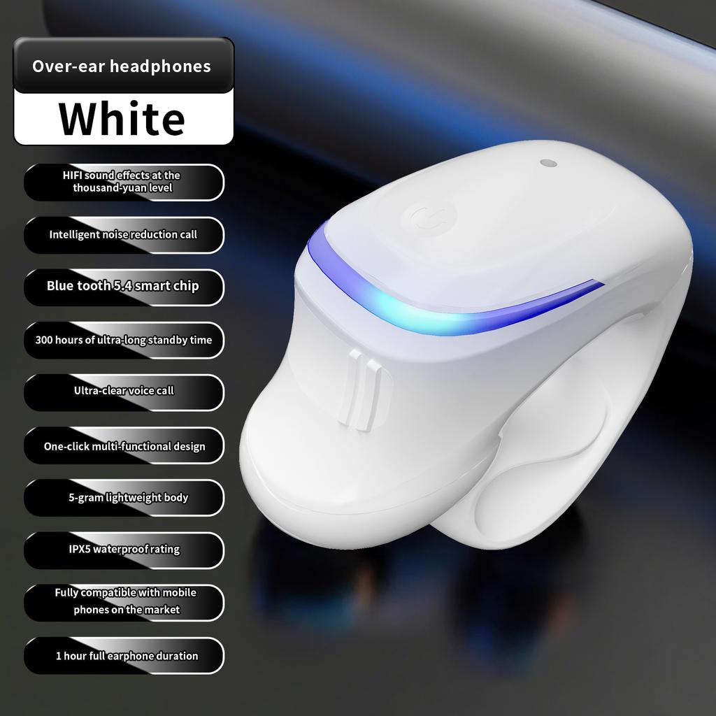 696 Blue Tooth Headset Clip On Stereo Bone Conduction Wireless Earphone Mini TWS Earphones Waterproof Sport HD Call Headphone