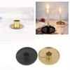 1pc Vintage Metal Iron Candlesticks Candle Holders Home Desktop Decoration Ornaments Wedding Party Festival Candelabra